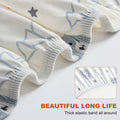 FHMJYH 2PC Super Soft Stretch Knit Crib Sheet Set Microfiber 52x28 Brown Beige by Deal US