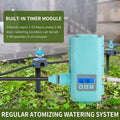 RUNWUSHENG Automatic Drip Irrigation Sprinkler Kit LCD Display 15 Nozzles by Deal US