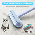 Generic Pet Hair Remover Glove 4-in-1 Brush 17in Handle Black Ergonomic Grip by Deal US