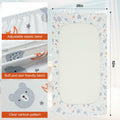 FHMJYH 2PC Super Soft Stretch Knit Crib Sheet Set Microfiber 52x28 Brown Beige by Deal US