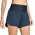 Cagola Women's High Waisted Tummy Control Swim Shorts Black 5" Inseam Size M by Deal US