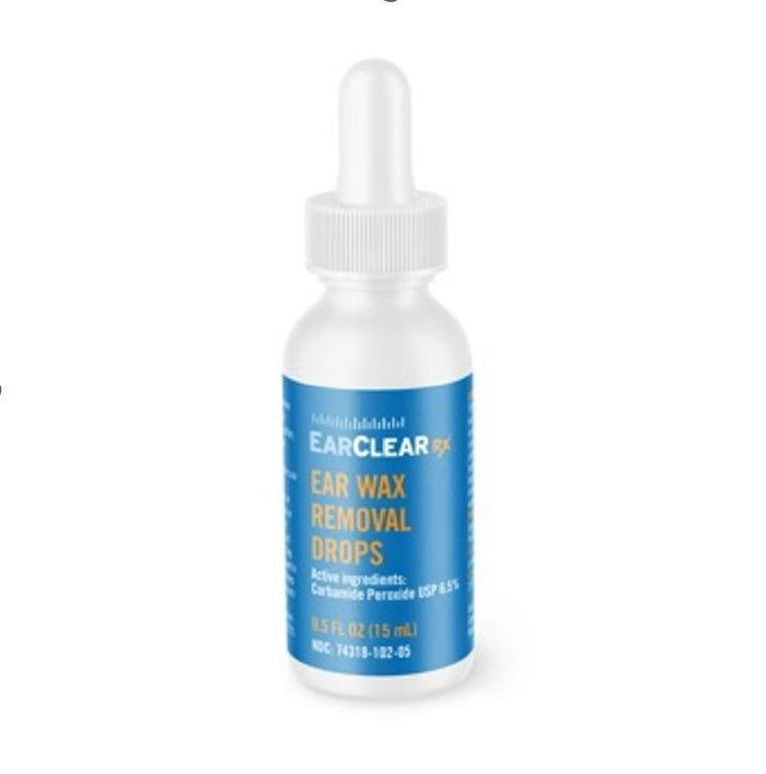 EarClear Rx Ear Wash Full Kit Parent Eardrops Safe Gentle Cleaning by Deal US