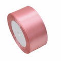 25 Yards 1.5" Pink Satin Ribbon for Weddings, Crafts, Bouquets & Gift Wrapping by Deal US