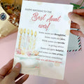 BlinkWishes Birthday Card for Bonus Brother with Envelope and Seal by Deal US