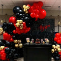 ZHMYBLN Red Balloons 100pcs 12in Bright Red Latex Helium Party Decor by Deal US