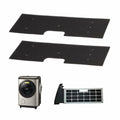 Wshxjzyay 2 Pack WH01x35719 Lint Filter Washer Dryer Combo Black by Deal US
