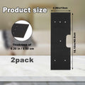 Wshxjzyay 2 Pack WH01x35719 Lint Filter Washer Dryer Combo Black by Deal US