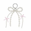 ICFIRSION Pearl Bow Keychain for Women Coquette Purse Bag Charm Style1 by Deal US