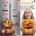 Konohan Halloween Bat Magnets 15 Pcs 3D PVC Black Pink Hot Pink 16x4-8x4cm by Deal US