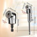 105° Right Angle Drill Adapter 1/4" Hex Shank Drill Attachment by Deal US