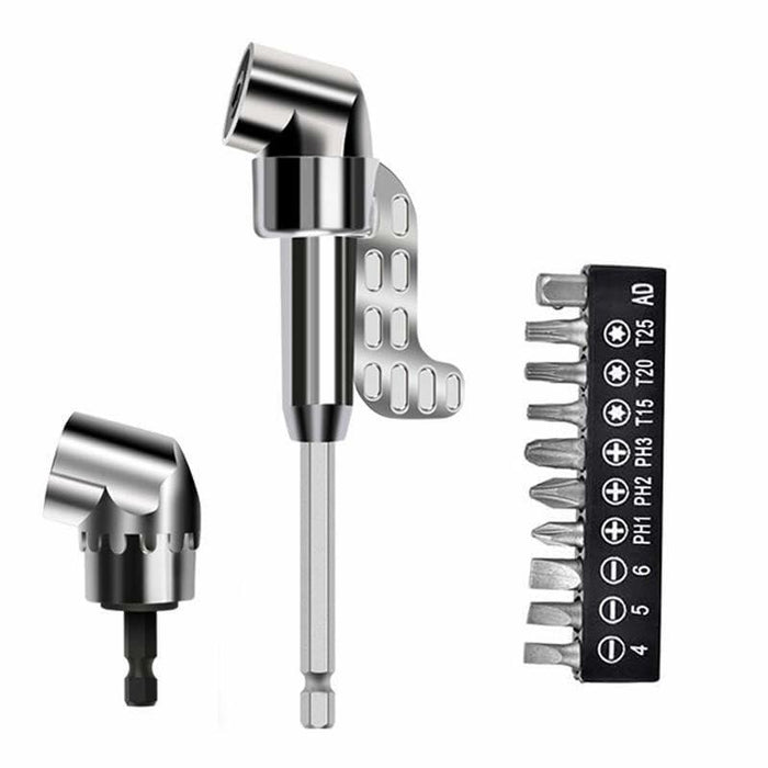 105° Right Angle Drill Adapter 1/4" Hex Shank Drill Attachment by Deal US