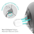 Nanobebe Flexy Silicone Bottles Nipples Triple Vented Twin-Pack - Slow Flow by Deal US