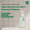 GREEN FINGER Panthedin Top to Toe Wash & Shampoo 7.8oz Sensitive Skin by Deal US