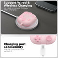AirPods 4th Gen Case Shockproof Silicone with Cleaner Kit & Keychain Pink by Deal US
