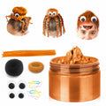 Orange Spider & Octopus Temporary Hair Wax Kit Washable Fun Hair Color for Teens by Deal US