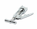 Lutong Wing Corkscrew Wine Opener Set w/ Foil Cutter & Stopper Chrome by Deal US