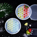 MOUMOUTEN Ice Ball Maker Silicone Sphere Tray w Lid Funnel for Whiskey by Deal US