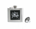 Lutong Stainless Steel Leakproof Hip Flask with Funnel – Pocket Gift Flask by Deal US