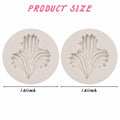 Heart Shaped Silicone Chocolate Mold Rose Flower Fondant Cake Decor 2pc by Deal US