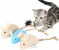 Calsgkspray 3Pcs Plush Cat Toys – Interactive Chew & Scratch Mice for Pets by Deal US