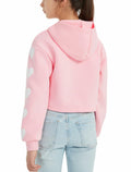 EXARUS Girls Oversized Los Angeles Hoodie – White, 8Y by Deal US