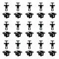 15-Pc Front Bumper & Splash Shield Retainer Clips Set – OEM 15733971/15733970 by Deal US