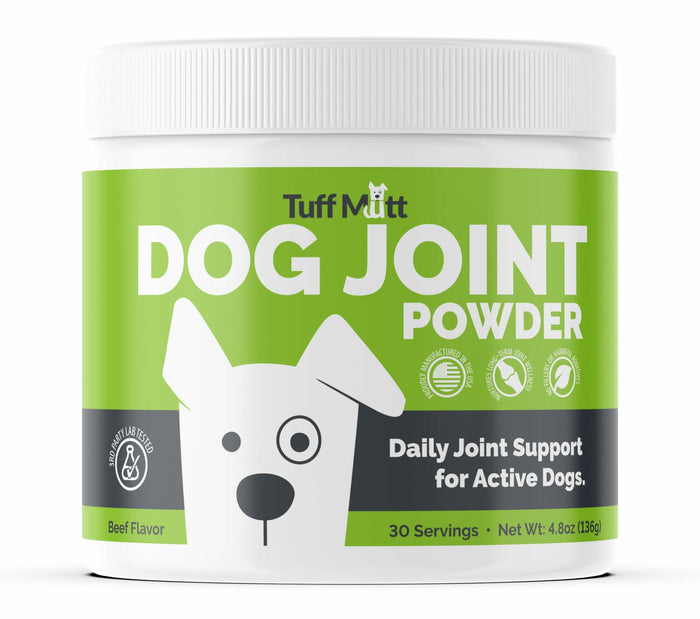 Dog Joint Support Powder – Beef Flavor Hip & Joint Supplement with Glucosamine by Deal US