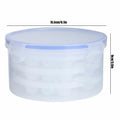 MOUMOUTEN Ice Ball Maker Silicone Sphere Tray w Lid Funnel for Whiskey by Deal US