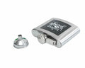 Lutong Stainless Steel Leakproof Hip Flask with Funnel – Pocket Gift Flask by Deal US