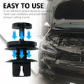 15-Pc Front Bumper & Splash Shield Retainer Clips Set – OEM 15733971/15733970 by Deal US