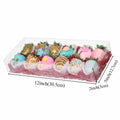 RomanticBaking 20PCS Clear Cookie Boxes 12x5x2in Easter Treat Bakery Gift Box by Deal US