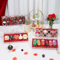 RomanticBaking 20PCS Clear Cookie Boxes 12x5x2in Easter Treat Bakery Gift Box by Deal US