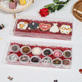 RomanticBaking 20PCS Clear Cookie Boxes 12x5x2in Easter Treat Bakery Gift Box by Deal US