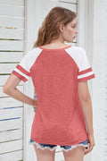 Wielsscca Women’s Summer Casual Tee – Pink, Small, Short Sleeve Loose Fit by Deal US