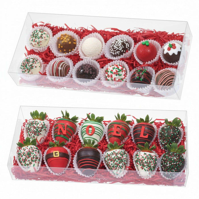 RomanticBaking 20PCS Clear Cookie Boxes 12x5x2in Easter Treat Bakery Gift Box by Deal US