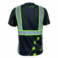 SafetyShirtz Men’s SS360 Stealth 1776 Betsy Ross Reflective UPF 40 Shirt M by Deal US