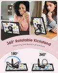 Uppuppy iPad 11” 11th Gen 2025 & 10.9” 10th Gen 2022 Case Girls Astronaut by Deal US