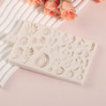 ICNYEKl Hemp Rope Fondant Mold Bohemian Tassel Silicone Cake Baking Decor by Deal US