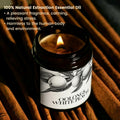 Oolong & White Peach Scented Soy Candle Aromatherapy Black Jar Gift by Deal US
