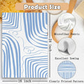 TAEDIN 2PCS Blue Abstract Art Kitchen Towels 16x24in Dish Tea Towels by Deal US
