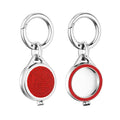 AirTag Case with Keychain Sparkly Diamond Bling Shockproof Cover Red-Steel by Deal US