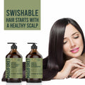 MagiForet Anti-Dandruff Shampoo & Conditioner Set 2x500ml Dry Flaky Scalp by Deal US