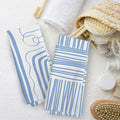 TAEDIN 2PCS Blue Abstract Art Kitchen Towels 16x24in Dish Tea Towels by Deal US