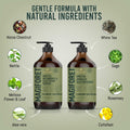 MagiForet Anti-Dandruff Shampoo & Conditioner Set 2x500ml Dry Flaky Scalp by Deal US