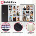 A4 Kpop Photocard Binder 25 Pages 9-Pocket White Album for Instax Mini Photos by Deal US