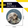 Sea Otter Christmas Ornament Animal Xmas Tree Hanging Decor Collectible Gift by Deal US