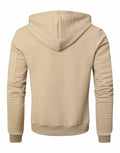SAVKOOV Mens Lightweight Hoodie Full Zip Sweatshirt Casual Jacket Coat Khaki by Deal US