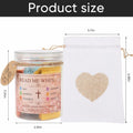 Handmade Bible Verse Jar Hope Prayer Scripture Christian Gift 96 KJV Verses by Deal US