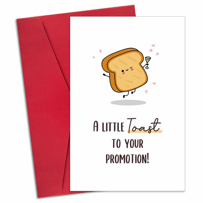 Ogeby Funny Toast Boss's Day Card for Boss, Leader, Coworker by Deal US