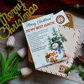 BlinkWishes Christmas Card for Aunt with Envelope & Seal | Xmas Gift by Deal US